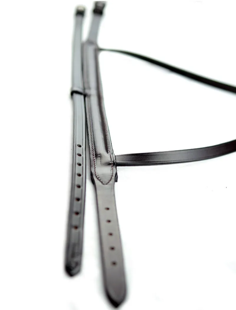 Dever Classic Flash Noseband - Brown-4